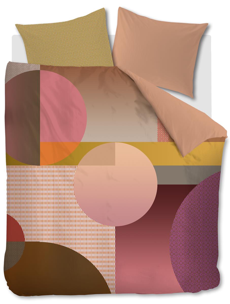 Image of Beddinghouse Dutch Design Mosaic Dekbedovertrek - Multi - 140 x 200/220 cm + 1x 60 x 70 cm dekbedovertrek Multi van 100% cotton, 40x40/140x70, 210TC Organic Cotton, Airjet