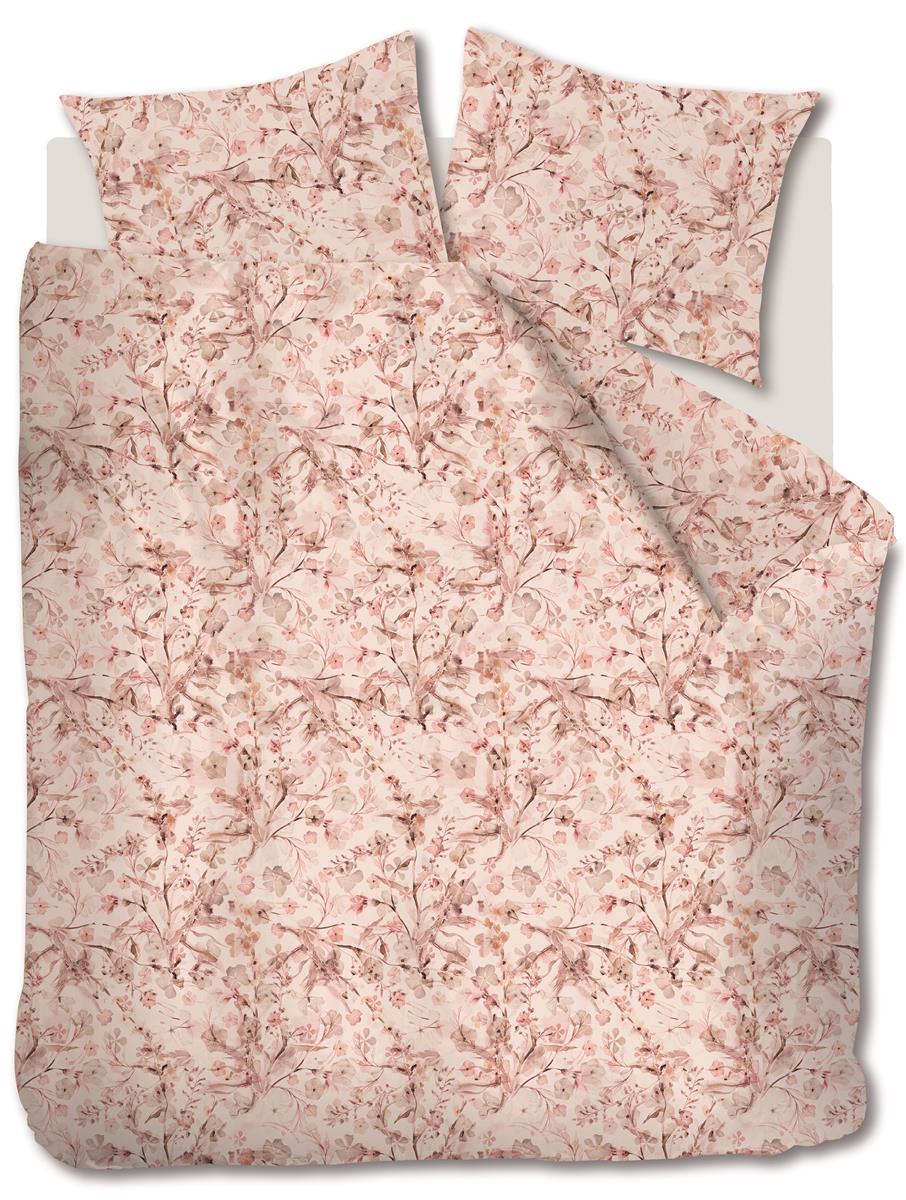 Riviera Maison Dekbedovertrek Blushing Blooms Roze